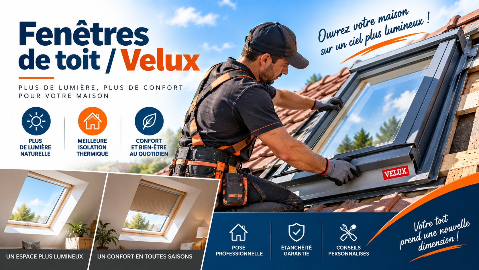 Fenêtres de toit / Velux
